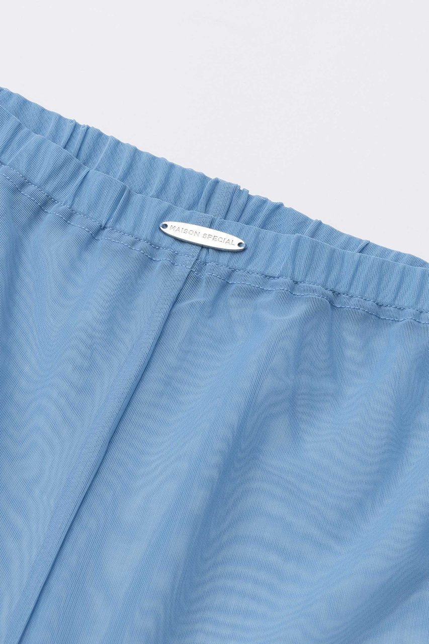 【メゾンスペシャル/MAISON SPECIAL】のSee-through Cycle Pants/シースルーサイクルパンツ 人気、トレンドファッション・服の通販 founy(ファニー) 　ファッション　Fashion　レディースファッション　Fashion for Women　パンツ　Pants & Trousers　ショートパンツ・ハーフパンツ　High-Waisted & Relaxed Shorts　シアー　Sheer, See-Through　ショート　Short, Short Length　トレンド　Trend, Trending Now　プレート　Plate, Dish　メタル　Metal, Metal Parts　メッシュ　Mesh, Net Fabric　other-2|ID: prp329100003921219 ipo3291000000035279809