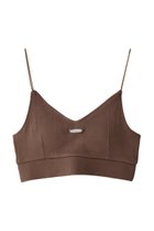【メゾンスペシャル/MAISON SPECIAL】のMiller Collaboration Bra Top/Millerコラボブラトップ 人気、トレンドファッション・服の通販 founy(ファニー) ファッション Fashion レディースファッション Fashion for Women トップス・カットソー Cut & Sew Tops キャミソール&ノースリーブ Camisoles & Sleeveless Tops シャツ・ブラウス・オフィスカジュアル Elegant Blouses & Button-Ups ロングTシャツ・Tシャツ Longline T-Shirts & Tees カットソー・ベーシックTシャツ Cut-and-Sewn Tops / Stretch Tees & Basics インナー Innerwear キャミソール Camisole, Spaghetti Strap Top タンク Tank Top, Sleeveless Top プレート Plate, Dish thumbnail MOC(モカ)|ID: prp329100003921221 ipo3291000000036667145