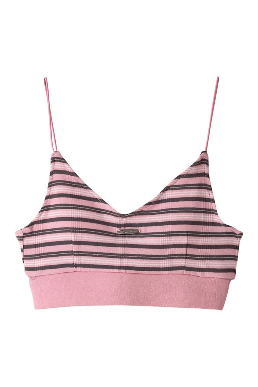 【メゾンスペシャル/MAISON SPECIAL】のMiller Collaboration Bra Top/Millerコラボブラトップ インテリア・キッズ・メンズ・レディースファッション・服の通販 founy(ファニー) 　ファッション　Fashion　レディースファッション　Fashion for Women　トップス・カットソー　Cut & Sew Tops　キャミソール&ノースリーブ　Camisoles & Sleeveless Tops　シャツ・ブラウス・オフィスカジュアル　Elegant Blouses & Button-Ups　ロングTシャツ・Tシャツ　Longline T-Shirts & Tees　カットソー・ベーシックTシャツ　Cut-and-Sewn Tops / Stretch Tees & Basics　インナー　Innerwear　キャミソール　Camisole, Spaghetti Strap Top　タンク　Tank Top, Sleeveless Top　プレート　Plate, Dish　PNK(ピンク)|ID: prp329100003921221 ipo3291000000036667146