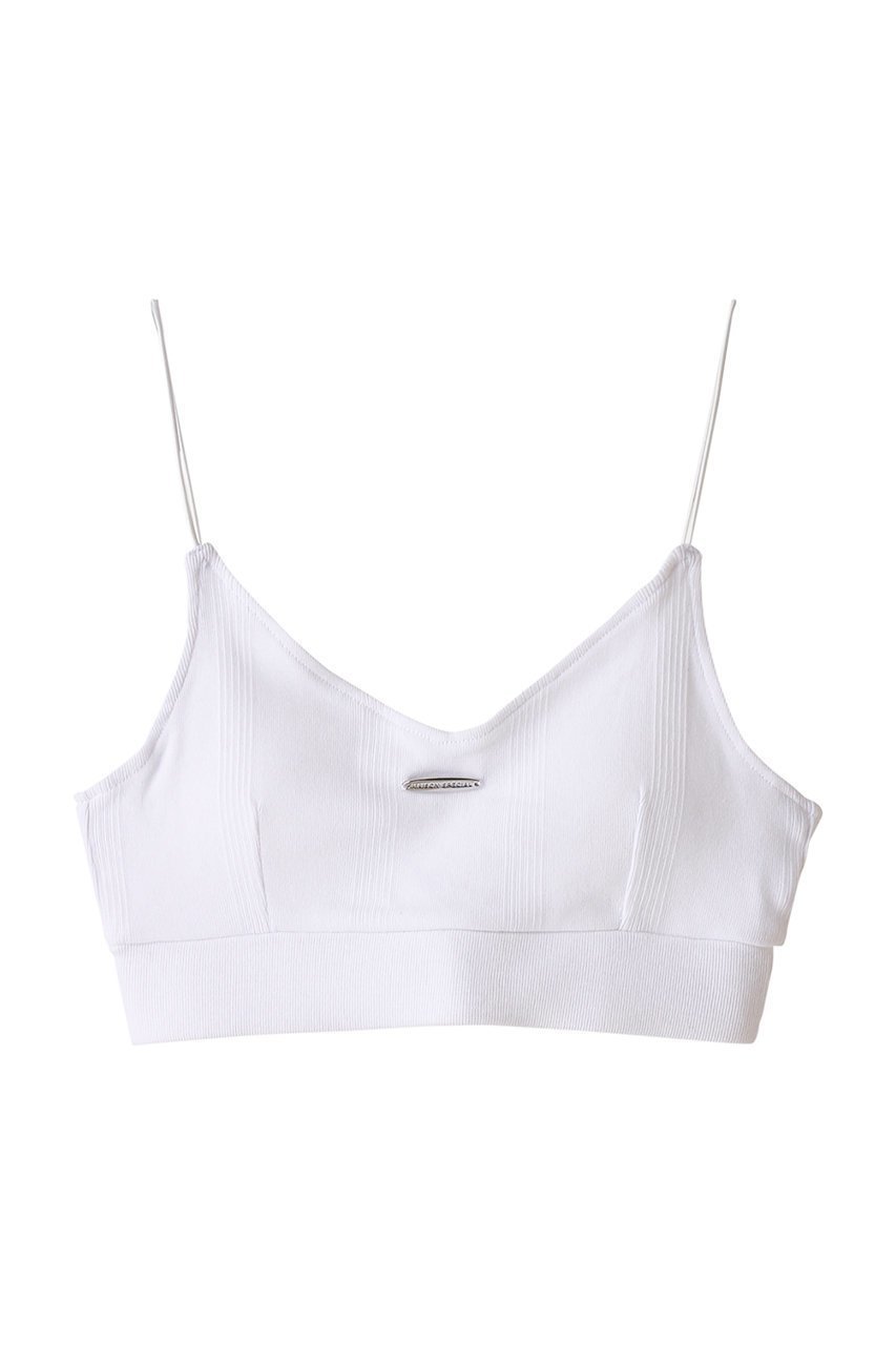 【メゾンスペシャル/MAISON SPECIAL】のMiller Collaboration Bra Top/Millerコラボブラトップ インテリア・キッズ・メンズ・レディースファッション・服の通販 founy(ファニー) 　ファッション　Fashion　レディースファッション　Fashion for Women　トップス・カットソー　Cut & Sew Tops　キャミソール&ノースリーブ　Camisoles & Sleeveless Tops　シャツ・ブラウス・オフィスカジュアル　Elegant Blouses & Button-Ups　ロングTシャツ・Tシャツ　Longline T-Shirts & Tees　カットソー・ベーシックTシャツ　Cut-and-Sewn Tops / Stretch Tees & Basics　インナー　Innerwear　キャミソール　Camisole, Spaghetti Strap Top　タンク　Tank Top, Sleeveless Top　プレート　Plate, Dish　WHT(ホワイト)|ID: prp329100003921221 ipo3291000000036667147