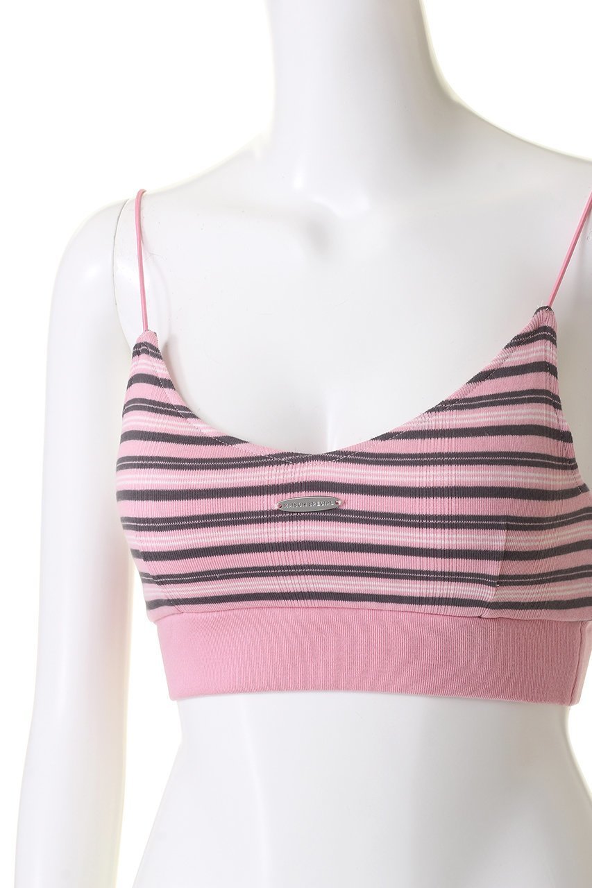 【メゾンスペシャル/MAISON SPECIAL】のMiller Collaboration Bra Top/Millerコラボブラトップ 人気、トレンドファッション・服の通販 founy(ファニー) 　ファッション　Fashion　レディースファッション　Fashion for Women　トップス・カットソー　Cut & Sew Tops　キャミソール&ノースリーブ　Camisoles & Sleeveless Tops　シャツ・ブラウス・オフィスカジュアル　Elegant Blouses & Button-Ups　ロングTシャツ・Tシャツ　Longline T-Shirts & Tees　カットソー・ベーシックTシャツ　Cut-and-Sewn Tops / Stretch Tees & Basics　インナー　Innerwear　キャミソール　Camisole, Spaghetti Strap Top　タンク　Tank Top, Sleeveless Top　プレート　Plate, Dish　other-5|ID: prp329100003921221 ipo3291000000036667153