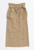 【メゾンスペシャル/MAISON SPECIAL】のPaper Bag Maxi Skirt/ペーパーバッグマキシスカート BGE(ベージュ)|ID:prp329100003921224