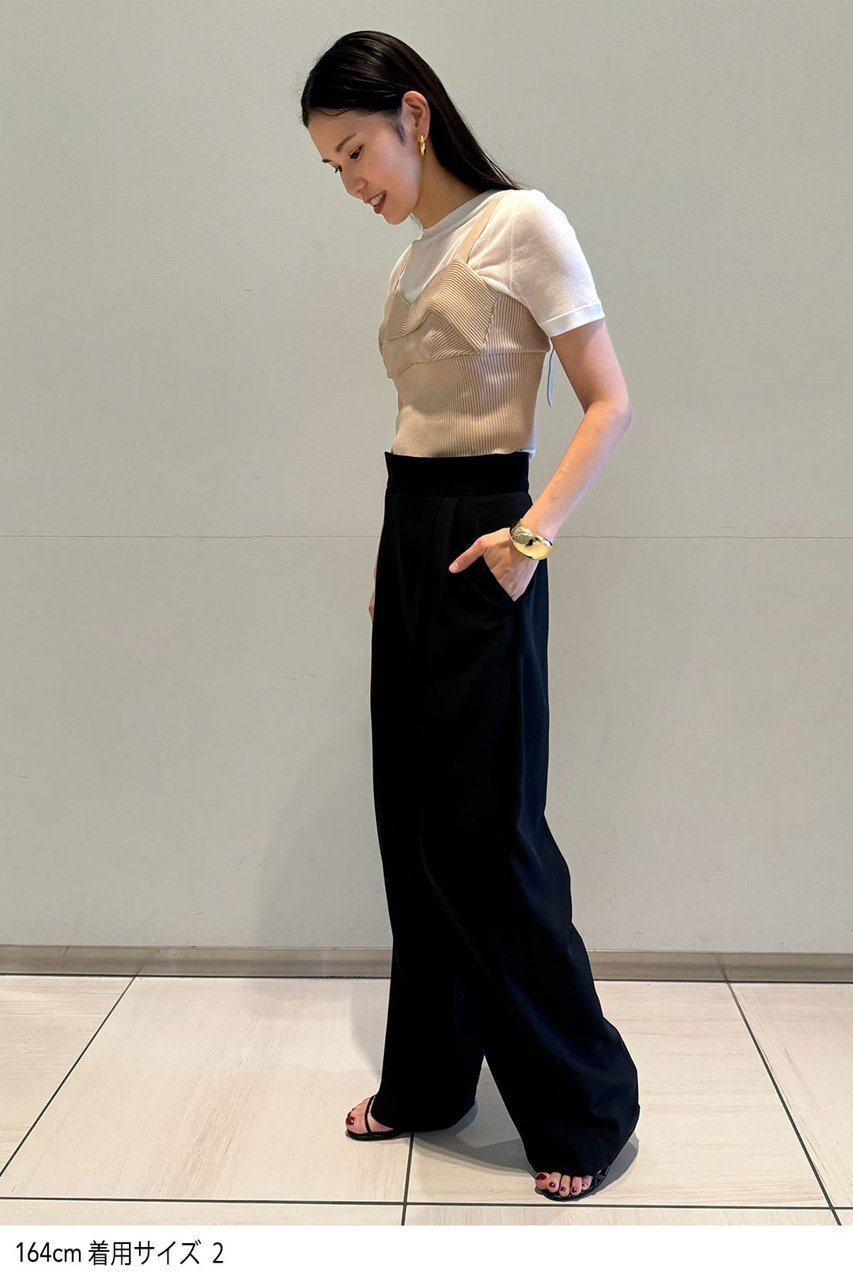 【スタニングルアー/STUNNING LURE】のリライム2WAYパンツ 人気、トレンドファッション・服の通販 founy(ファニー) 　ファッション　Fashion　レディースファッション　Fashion for Women　パンツ　Pants & Trousers　サロペット　Overalls, Salopette　ストレート　Straight, Straight Cut　人気　Popular, Best Seller　other-7|ID: prp329100003921228 ipo3291000000032820025