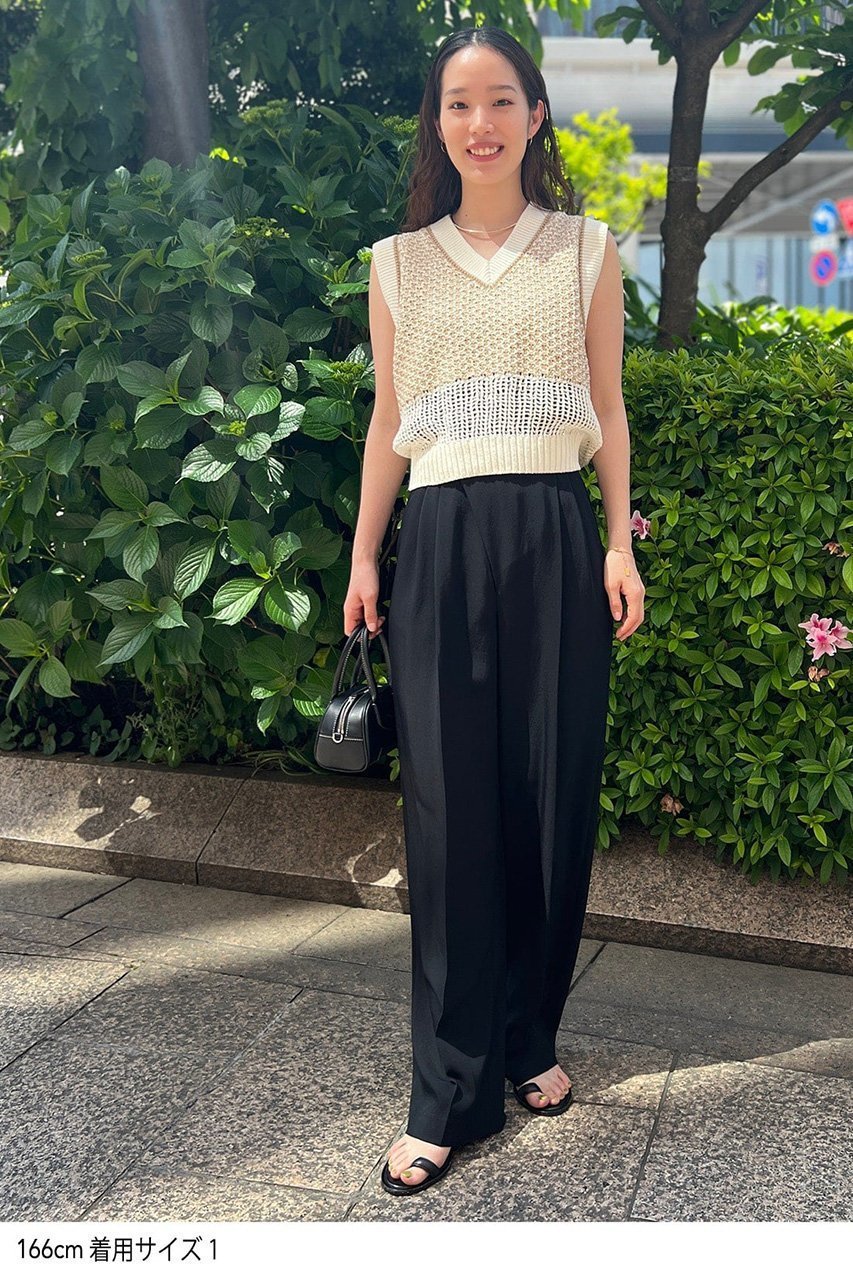 【スタニングルアー/STUNNING LURE】のリライム2WAYパンツ 人気、トレンドファッション・服の通販 founy(ファニー) 　ファッション　Fashion　レディースファッション　Fashion for Women　パンツ　Pants & Trousers　サロペット　Overalls, Salopette　ストレート　Straight, Straight Cut　人気　Popular, Best Seller　other-8|ID: prp329100003921228 ipo3291000000032820026