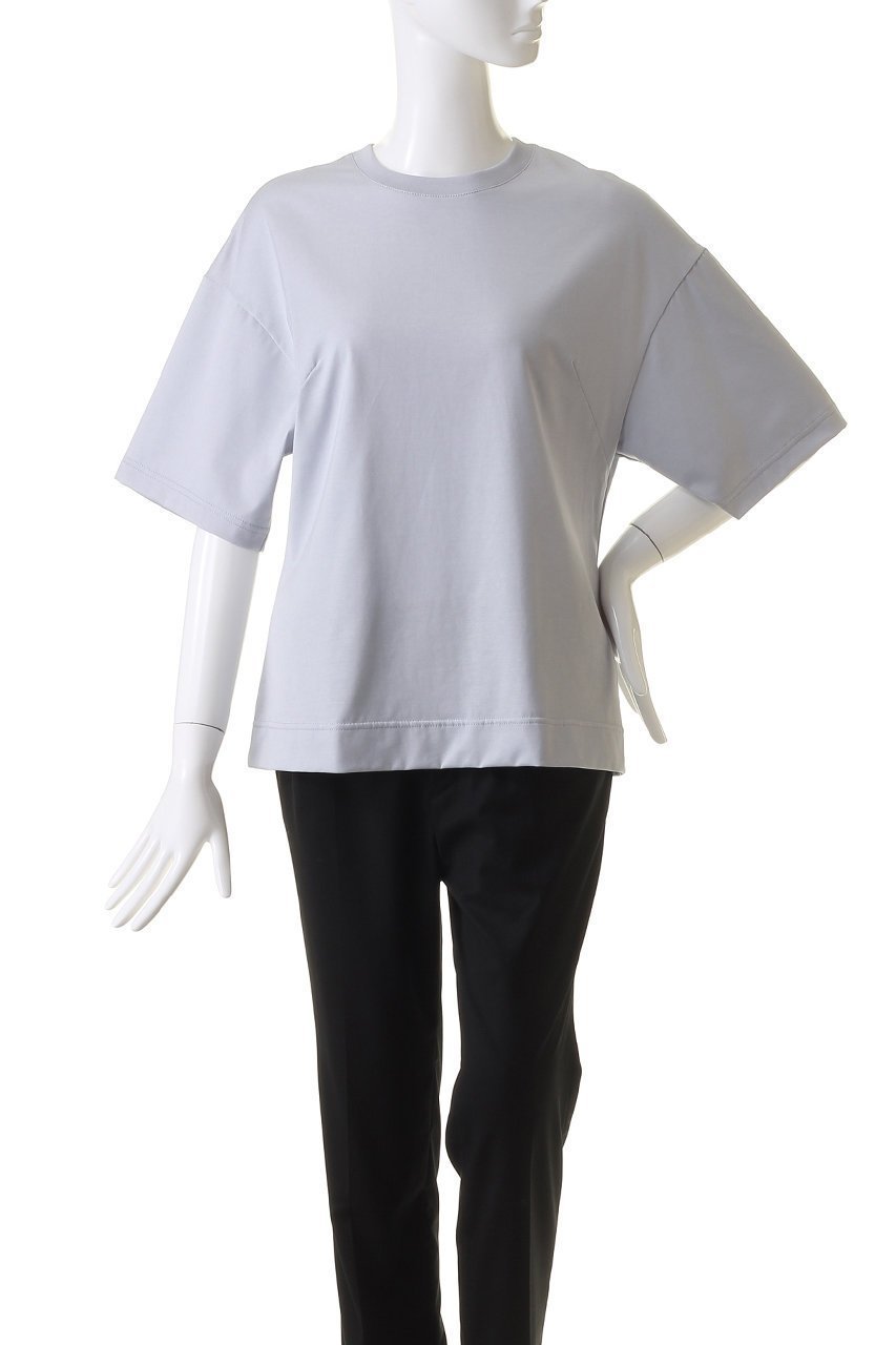 【スタニングルアー/STUNNING LURE】のウルティマコットンシェイプTシャツ 人気、トレンドファッション・服の通販 founy(ファニー) 　ファッション　Fashion　レディースファッション　WOMEN　トップス・カットソー　Tops/Tshirt　シャツ/ブラウス　Shirts/Blouses　ロング / Tシャツ　T-Shirts　カットソー　Cut and Sewn　シェイプ　Shape　ショート　Short　スリット　Slit　スリーブ　Sleeve　other-2|ID: prp329100003921241 ipo3291000000031729576