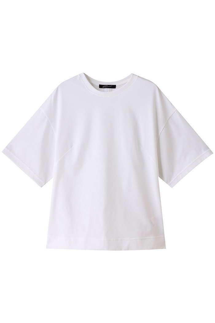 【スタニングルアー/STUNNING LURE】のウルティマコットンシェイプTシャツ インテリア・キッズ・メンズ・レディースファッション・服の通販 founy(ファニー) https://founy.com/ ファッション Fashion レディースファッション Fashion for Women トップス・カットソー Cut & Sew Tops シャツ・ブラウス・オフィスカジュアル Elegant Blouses & Button-Ups ロングTシャツ・Tシャツ Longline T-Shirts & Tees カットソー・ベーシックTシャツ Cut-and-Sewn Tops / Stretch Tees & Basics シェイプ Shape, Slim Fit ショート Short, Short Length スリット Slit, Slit Detail スリーブ Sleeve, Long Sleeve / Short Sleeve |ID: prp329100003921241 ipo3291000000032933181
