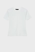 【スタニングルアー/STUNNING LURE】のシルキーコンパクトリブTシャツ ホワイト|ID:prp329100003921243