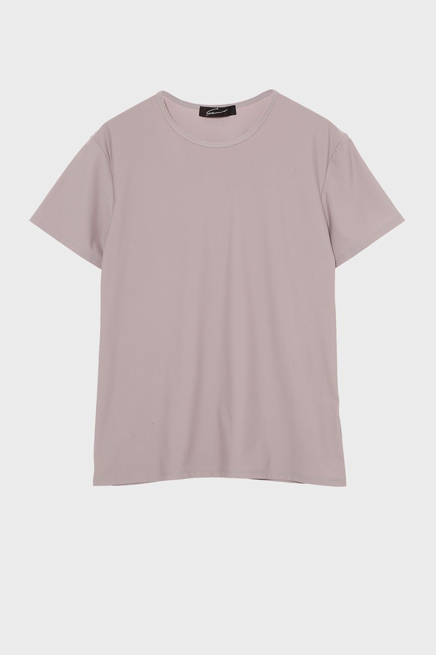 【スタニングルアー/STUNNING LURE】のスイムジャージTシャツ インテリア・キッズ・メンズ・レディースファッション・服の通販 founy(ファニー) 　ファッション　Fashion　レディースファッション　Fashion for Women　トップス・カットソー　Cut & Sew Tops　シャツ・ブラウス・オフィスカジュアル　Elegant Blouses & Button-Ups　ロングTシャツ・Tシャツ　Longline T-Shirts & Tees　カットソー・ベーシックTシャツ　Cut-and-Sewn Tops / Stretch Tees & Basics　イタリア　Italy　コンパクト　Compact, Small Size　ショート　Short, Short Length　ストレッチ　Stretch, Stretchy Fabric　スポーティ　Sporty, Casual Athletic　スリーブ　Sleeve, Long Sleeve / Short Sleeve　夏　Summer　ピンクベージュ|ID: prp329100003921246 ipo3291000000032930329