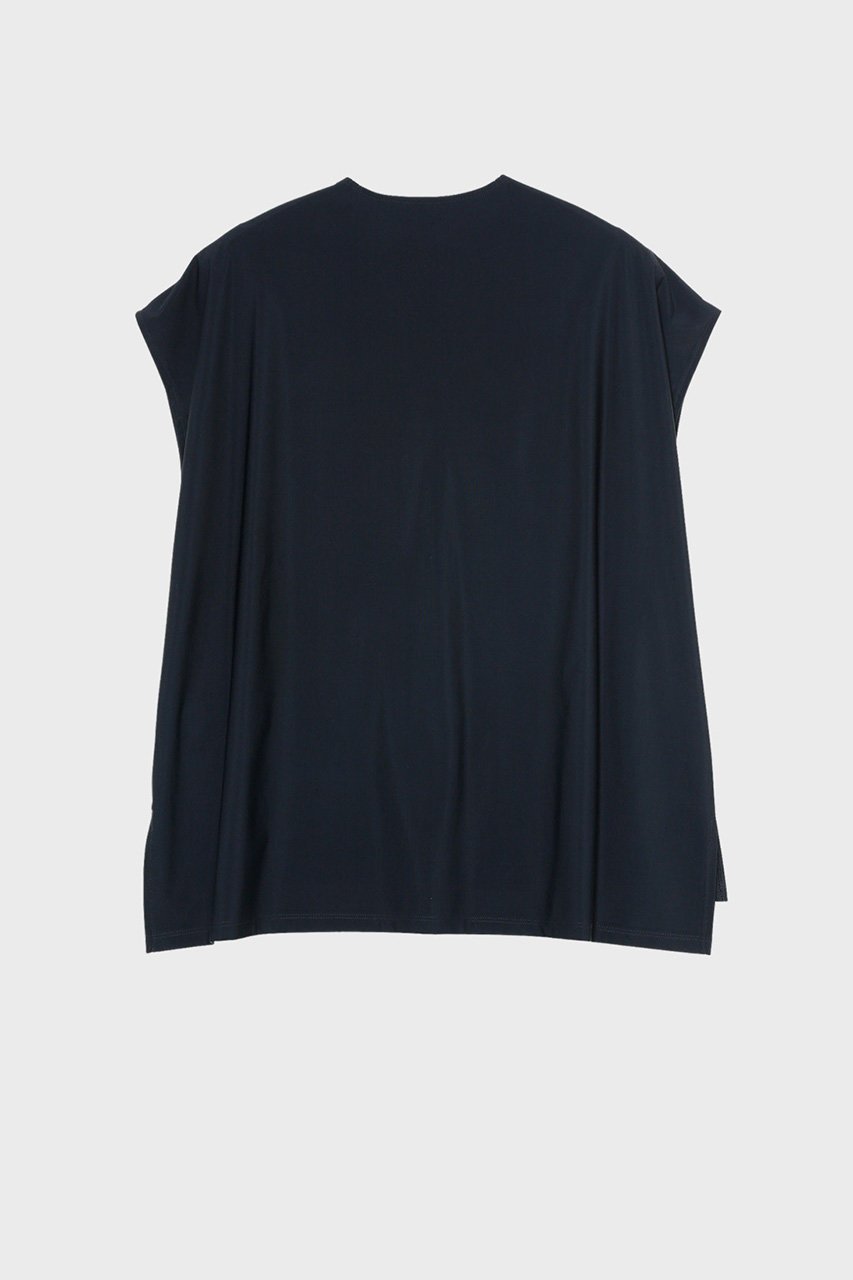 【スタニングルアー/STUNNING LURE】のスイムジャージオーバーTシャツ 人気、トレンドファッション・服の通販 founy(ファニー) 　ファッション　Fashion　レディースファッション　WOMEN　トップス・カットソー　Tops/Tshirt　シャツ/ブラウス　Shirts/Blouses　ロング / Tシャツ　T-Shirts　カットソー　Cut and Sewn　イタリア　Italy　クール　Cool　ショート　Short　ジャージ　Jersey　ジャージー　Jersey　ストレッチ　Stretch　スリーブ　Sleeve　フロント　Front　人気　Popularity　夏　Summer　other-2|ID: prp329100003921247 ipo3291000000031455934