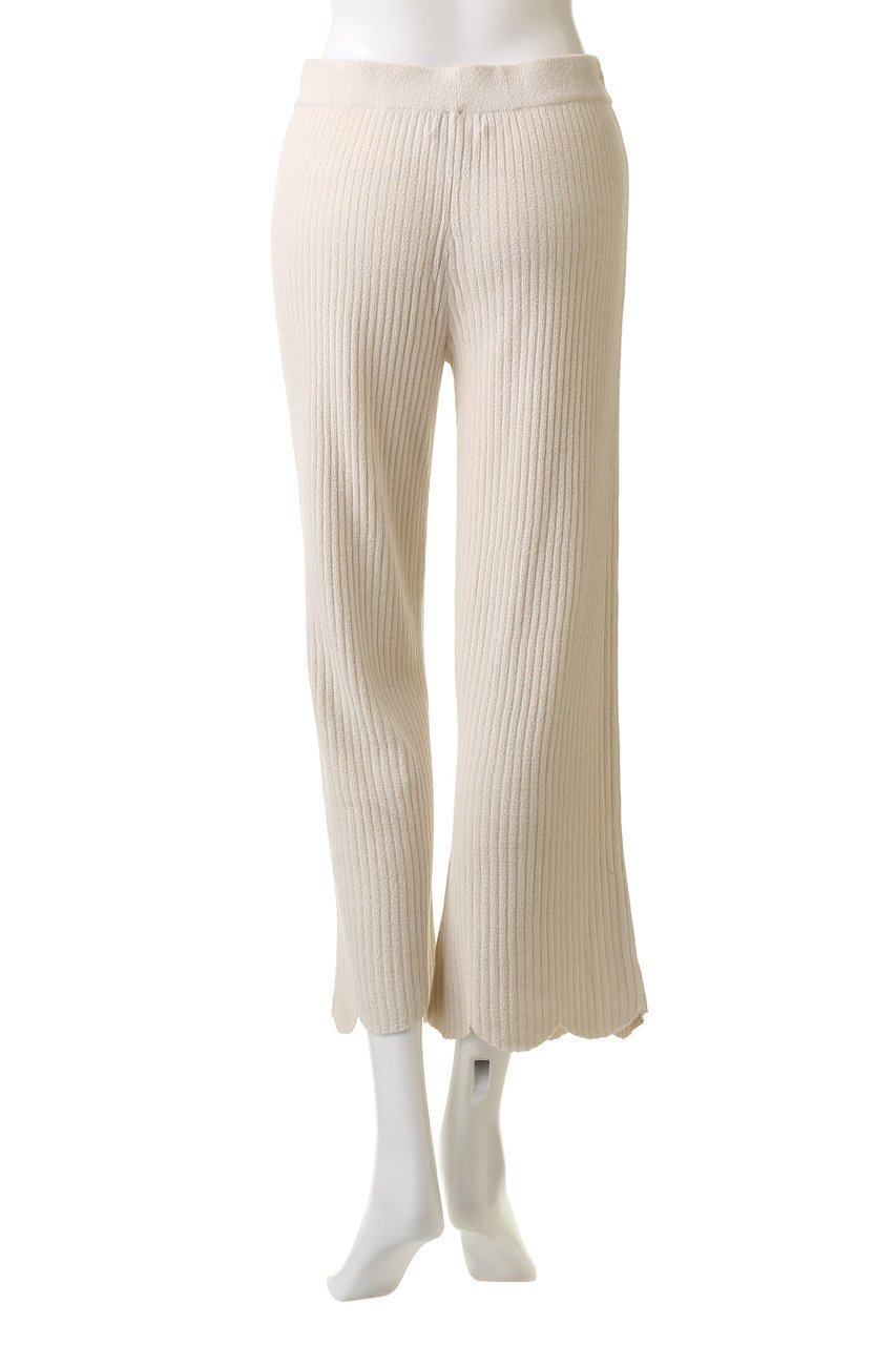 【ベアフット ドリームズ/BAREFOOT DREAMS】のコージーシックウルトラライト スカラップクロップドパンツ 人気、トレンドファッション・服の通販 founy(ファニー) 　ファッション　Fashion　レディースファッション　Fashion for Women　パンツ　Pants & Trousers　クロップド　Cropped, Short Length　スカラップ　Scallop, Scalloped Edge　フィット　Fit, Slim Fit　リラックス　Relax, Relaxed Fit　旅行　Travel　other-4|ID: prp329100003921304 ipo3291000000035517646