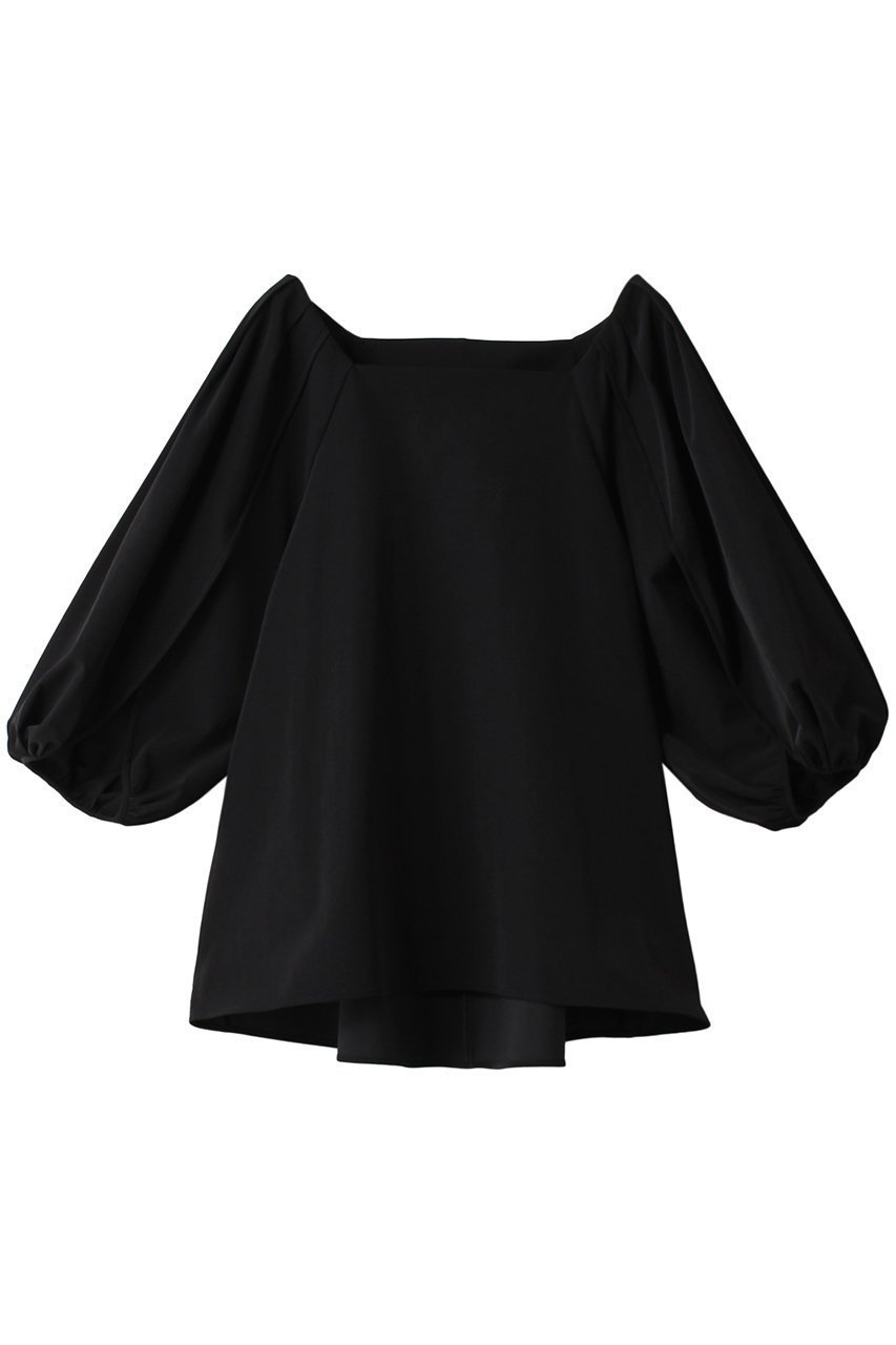 【ル フィル/LE PHIL】のドライストレッチペタルスリーブブラウス 人気、トレンドファッション・服の通販 founy(ファニー) 　ファッション　Fashion　レディースファッション　Fashion for Women　トップス・カットソー　Cut & Sew Tops　シャツ・ブラウス・オフィスカジュアル　Elegant Blouses & Button-Ups　ショート　Short, Short Length　シンプル　Simple, Minimal　スクエア　Square, Square Shape　ストレッチ　Stretch, Stretchy Fabric　スリット　Slit, Slit Detail　スリーブ　Sleeve, Long Sleeve / Short Sleeve　ツイル　Twist, Twisted Detail　デコルテ　Décolleté, Neckline　フェミニン　Feminine, Girly　吸水　Absorbent, Quick-Dry　夏　Summer　 other-1|ID: prp329100003921340 ipo3291000000032977143