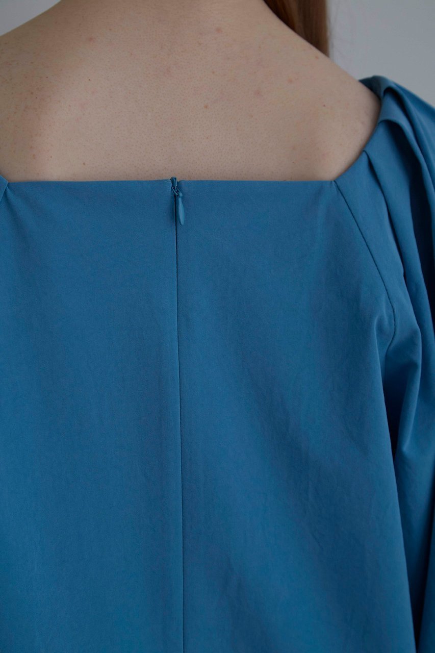 【ル フィル/LE PHIL】のドライストレッチペタルスリーブブラウス 人気、トレンドファッション・服の通販 founy(ファニー) 　ファッション　Fashion　レディースファッション　Fashion for Women　トップス・カットソー　Cut & Sew Tops　シャツ・ブラウス・オフィスカジュアル　Elegant Blouses & Button-Ups　ショート　Short, Short Length　シンプル　Simple, Minimal　スクエア　Square, Square Shape　ストレッチ　Stretch, Stretchy Fabric　スリット　Slit, Slit Detail　スリーブ　Sleeve, Long Sleeve / Short Sleeve　ツイル　Twist, Twisted Detail　デコルテ　Décolleté, Neckline　フェミニン　Feminine, Girly　吸水　Absorbent, Quick-Dry　夏　Summer　other-4|ID: prp329100003921340 ipo3291000000035476674