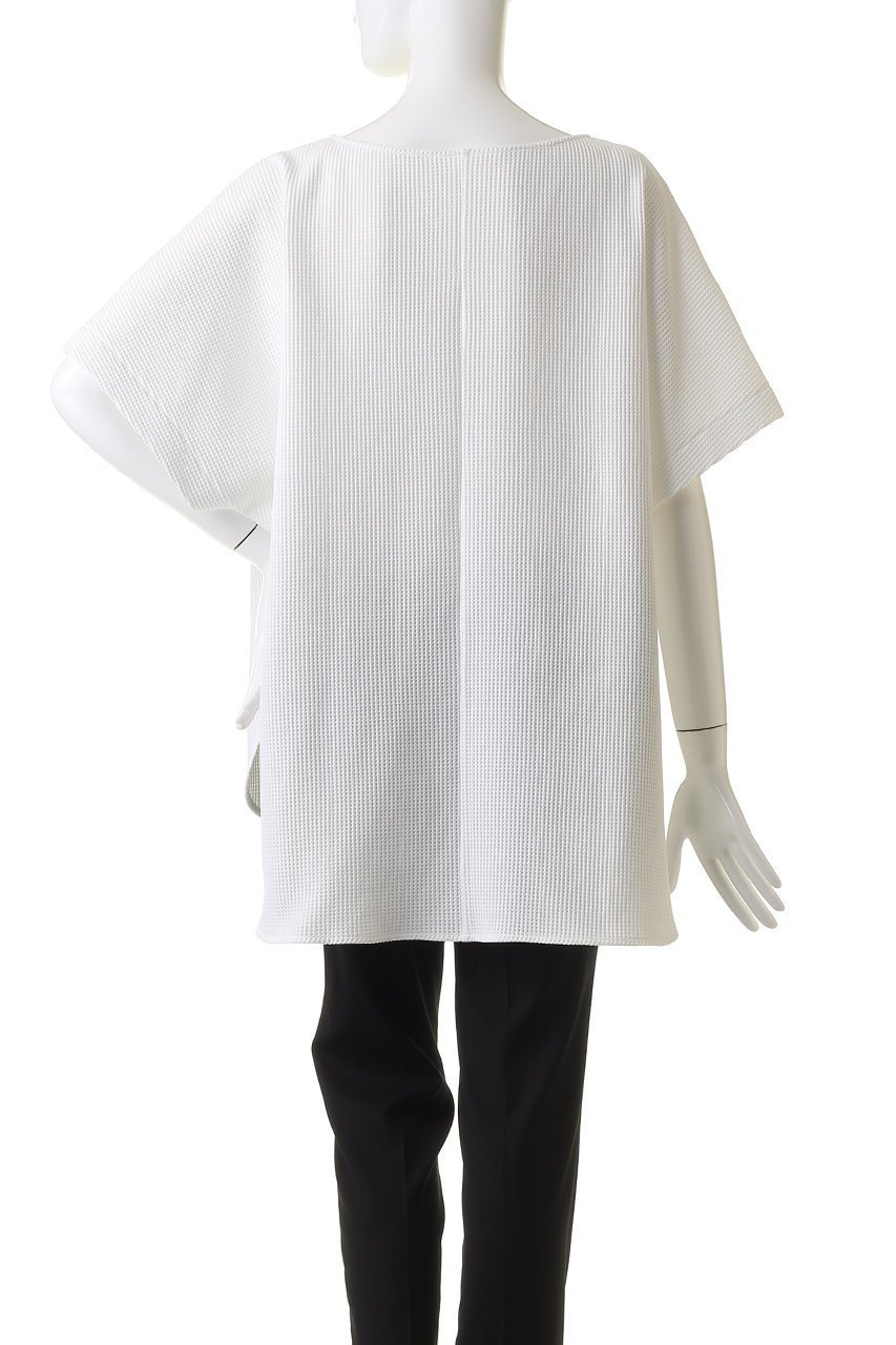 【ル フィル/LE PHIL】のテックワッフルトップス 人気、トレンドファッション・服の通販 founy(ファニー) 　ファッション　Fashion　レディースファッション　Fashion for Women　トップス・カットソー　Cut & Sew Tops　シャツ・ブラウス・オフィスカジュアル　Elegant Blouses & Button-Ups　ロングTシャツ・Tシャツ　Longline T-Shirts & Tees　カットソー・ベーシックTシャツ　Cut-and-Sewn Tops / Stretch Tees & Basics　ショート　Short, Short Length　スリット　Slit, Slit Detail　スリーブ　Sleeve, Long Sleeve / Short Sleeve　パターン　Pattern, Design Print　ワッフル　Waffle, Waffle Knit　other-4|ID: prp329100003922310 ipo3291000000032835805