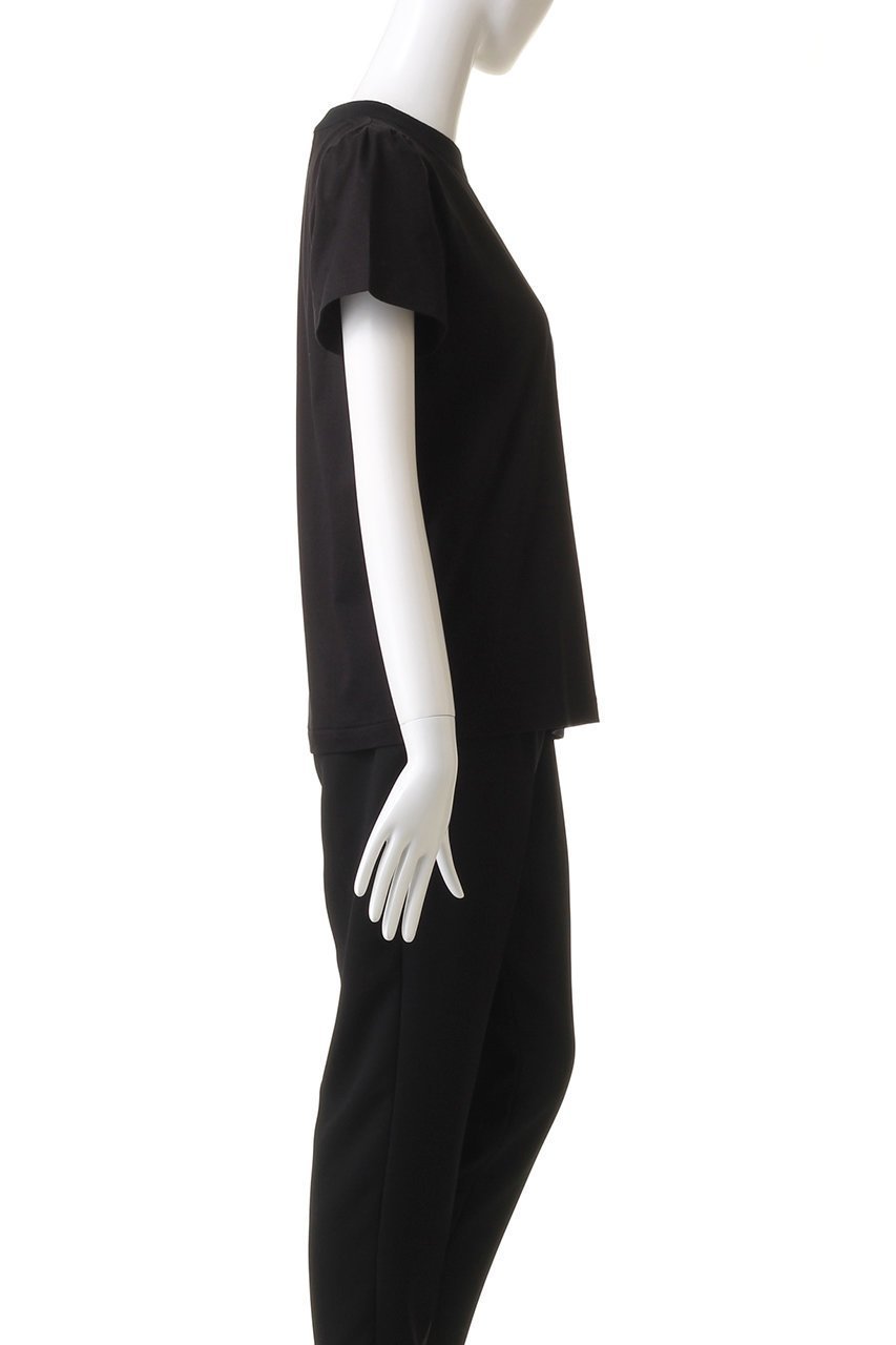 【ビリティス ディセッタン/Bilitis dix-sept ans】のリブTシャツ 人気、トレンドファッション・服の通販 founy(ファニー) 　ファッション　Fashion　レディースファッション　Fashion for Women　トップス・カットソー　Cut & Sew Tops　シャツ・ブラウス・オフィスカジュアル　Elegant Blouses & Button-Ups　ロングTシャツ・Tシャツ　Longline T-Shirts & Tees　カットソー・ベーシックTシャツ　Cut-and-Sewn Tops / Stretch Tees & Basics　ショート　Short, Short Length　スリーブ　Sleeve, Long Sleeve / Short Sleeve　フィット　Fit, Slim Fit　フレンチ　French, French Style　モノトーン　Monotone, Black and White　other-3|ID: prp329100003922325 ipo3291000000035531512