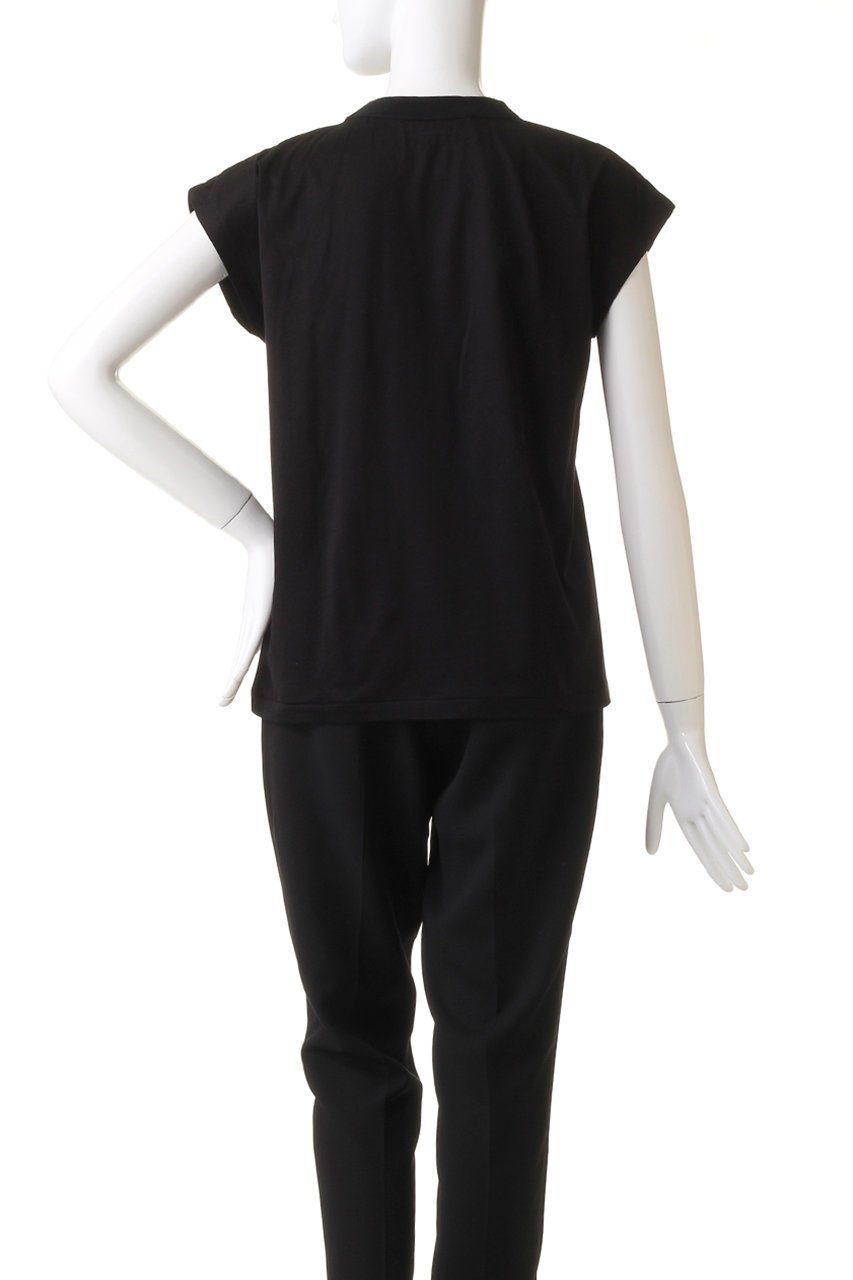 【ビリティス ディセッタン/Bilitis dix-sept ans】のノースリーブリブTシャツ 人気、トレンドファッション・服の通販 founy(ファニー) 　ファッション　Fashion　レディースファッション　Fashion for Women　トップス・カットソー　Cut & Sew Tops　キャミソール&ノースリーブ　Camisoles & Sleeveless Tops　シャツ・ブラウス・オフィスカジュアル　Elegant Blouses & Button-Ups　ロングTシャツ・Tシャツ　Longline T-Shirts & Tees　カットソー・ベーシックTシャツ　Cut-and-Sewn Tops / Stretch Tees & Basics　ショート　Short, Short Length　スリーブ　Sleeve, Long Sleeve / Short Sleeve　ノースリーブ　Sleeveless, No-Sleeve　ベーシック　Basic, Essential　エレガント 上品　Elegant　other-4|ID: prp329100003922326 ipo3291000000032894520
