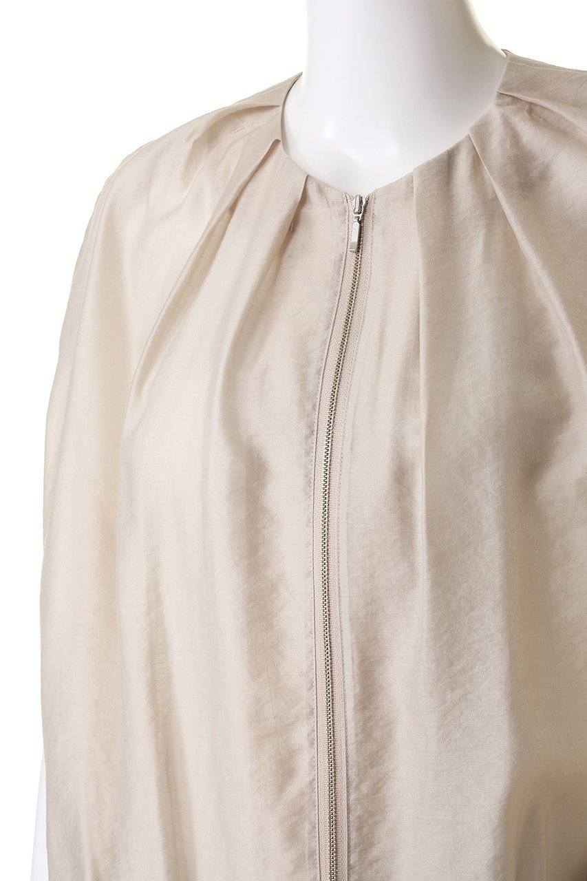 【プレインピープル/PLAIN PEOPLE】のシアーキュプラジップブルゾン 人気、トレンドファッション・服の通販 founy(ファニー) 　ファッション　Fashion　レディースファッション　Fashion for Women　アウター　Coat / Outerwear Collection　レディースジャケット・軽アウター　Jackets　ブルゾンジャケット・スポーティアウター　Blouson Jackets　カッティング　Cutting Detail　シアー　Sheer, See-Through　ジップ　Zip, Zipper　ジャケット　Jacket, Outerwear　バランス　Balance, Style Balance　ブルゾン　Blouson, Bomber Jacket　ボトム　Bottoms, Lower Wear　ロング　Long, Long-Length　other-5|ID: prp329100003922375 ipo3291000000032957047