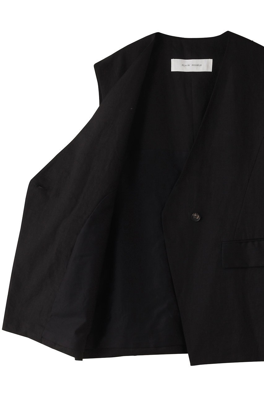 【プレインピープル/PLAIN PEOPLE】のフレンチリネンジレ 人気、トレンドファッション・服の通販 founy(ファニー) 　ファッション　Fashion　レディースファッション　Fashion for Women　アウター　Coat / Outerwear Collection　レディースジャケット・軽アウター　Jackets　なめらか　Smooth, Silky Texture　カーゴパンツ　Cargo Pants, Utility Pants　コンビネゾン　Jumpsuit, All-in-One　ジャケット　Jacket, Outerwear　バランス　Balance, Style Balance　フレンチ　French, French Style　ベスト　Vest, Waistcoat　ボトム　Bottoms, Lower Wear　リネン　Linen, Linen Fabric　other-6|ID: prp329100003923354 ipo3291000000032957015