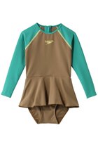 【スピード/Speedo / KIDS】の【KIDS】ロングスリーブスーツ 人気、トレンドファッション・服の通販 founy(ファニー) ファッション Fashion キッズファッション Fashion for Kids ストレッチ Stretch, Stretchy Fabric スポーツ Sports, Activewear ファブリック Fabric, Textile フリル Frill, Ruffle thumbnail コヨーテ|ID: prp329100003923366 ipo3291000000032839063