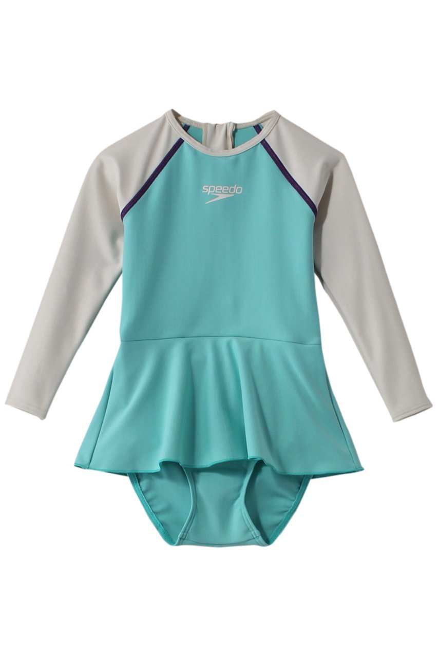 【スピード/Speedo / KIDS】の【KIDS】ロングスリーブスーツ インテリア・キッズ・メンズ・レディースファッション・服の通販 founy(ファニー) 　ファッション　Fashion　キッズファッション　Fashion for Kids　ストレッチ　Stretch, Stretchy Fabric　スポーツ　Sports, Activewear　ファブリック　Fabric, Textile　フリル　Frill, Ruffle　スキューバ|ID: prp329100003923366 ipo3291000000036236869