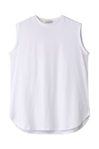 【ル フィル/LE PHIL】のコットンジャージーノースリーブT ホワイト|ID: prp329100003923373 ipo3291000000036985708