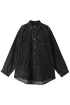 【メゾンスペシャル/MAISON SPECIAL】の【UNISEX】ケミカルデニムシャツ BLK(ブラック)|ID: prp329100003923376 ipo3291000000036401752