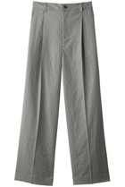 【メゾンスペシャル/MAISON SPECIAL】の【UNISEX】シレー加工トリアセテートワイドパンツ 人気、トレンドファッション・服の通販 founy(ファニー) ファッション Fashion レディースファッション Fashion for Women パンツ Pants & Trousers ユニセックス Unisex, Genderless シルク Silk, 100% Silk パターン Pattern, Design Print リネン Linen, Linen Fabric thumbnail L.GRN(ライトグリーン)|ID: prp329100003923377 ipo3291000000036010282