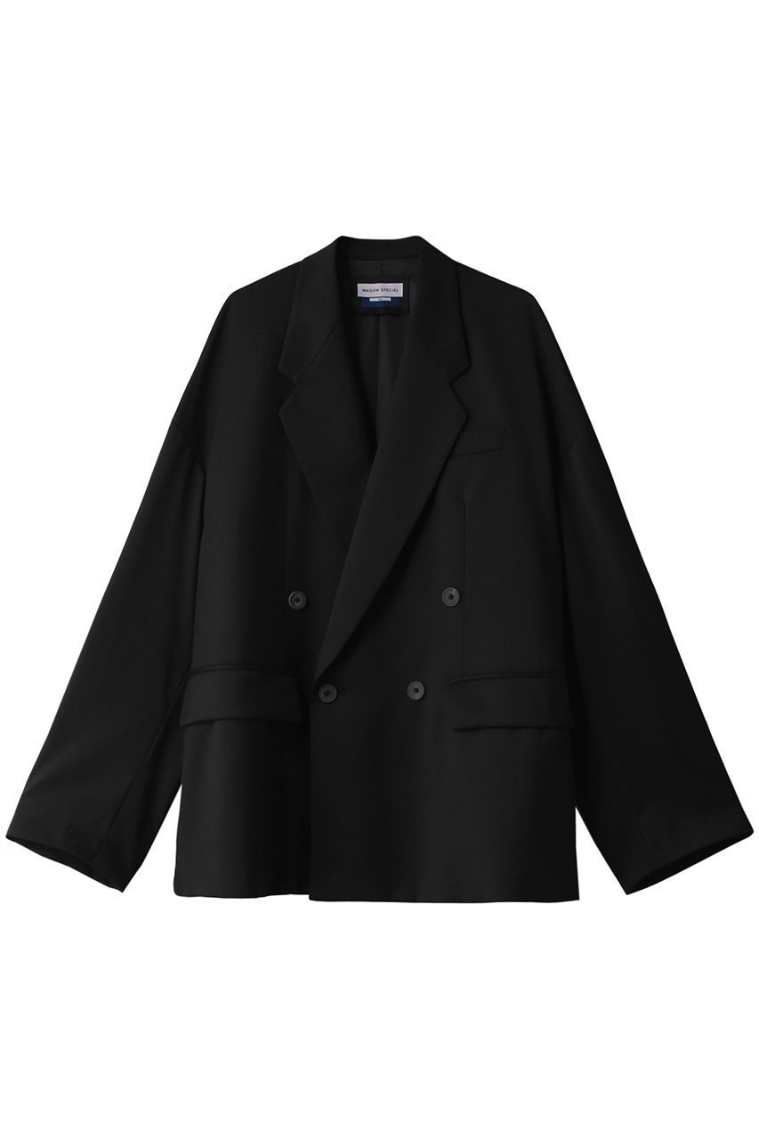 【メゾンスペシャル/MAISON SPECIAL】の【UNISEX】プライムオーバーテーラードWジャケット 人気、トレンドファッション・服の通販 founy(ファニー) ファッション Fashion レディースファッション Fashion for Women アウター Coat / Outerwear Collection レディースジャケット・軽アウター Jackets ユニセックス Unisex, Genderless ジャケット Jacket, Outerwear スタイリッシュ Stylish, Fashionable ダブル Double, Double-Breasted ツイル Twist, Twisted Detail パターン Pattern, Design Print other-1|ID: prp329100003923378 ipo3291000000032957676