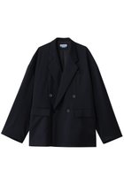 【メゾンスペシャル/MAISON SPECIAL】の【UNISEX】プライムオーバーテーラードWジャケット 人気、トレンドファッション・服の通販 founy(ファニー) ファッション Fashion レディースファッション Fashion for Women アウター Coat / Outerwear Collection レディースジャケット・軽アウター Jackets ユニセックス Unisex, Genderless ジャケット Jacket, Outerwear スタイリッシュ Stylish, Fashionable ダブル Double, Double-Breasted ツイル Twist, Twisted Detail パターン Pattern, Design Print thumbnail NVY(ネイビー)|ID: prp329100003923378 ipo3291000000034337288