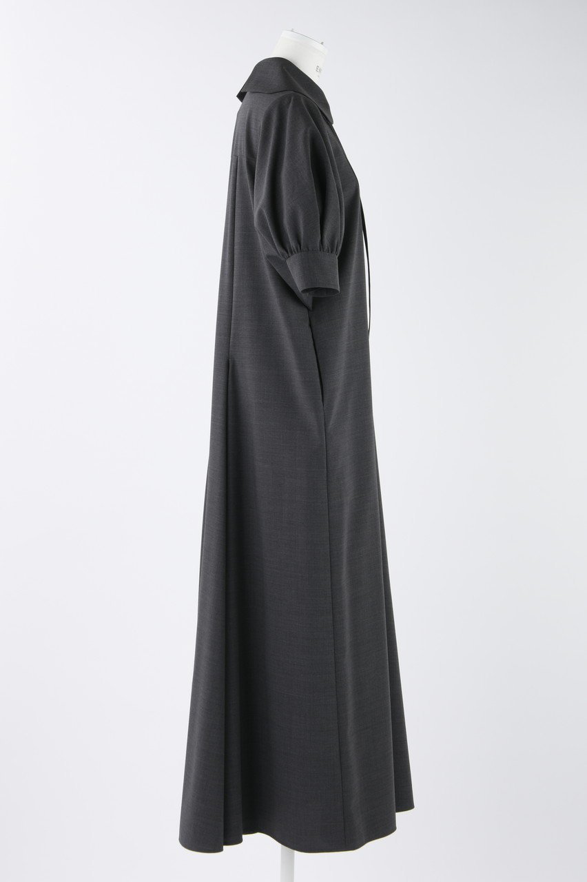 【エンフォルド/ENFOLD】のT/Wトロ スクエアスリーブ DRS/ドレス 人気、トレンドファッション・服の通販 founy(ファニー) 　ファッション　Fashion　レディースファッション　Fashion for Women　ワンピース　Dresses　フォーマル・パーティードレス・結婚式用ドレス　Elegant & Casual Dresses　チュニック　Tunic Tops & Dresses　スクエア　Square, Square Shape　ストレッチ　Stretch, Stretchy Fabric　スリーブ　Sleeve, Long Sleeve / Short Sleeve　チュニック　Tunic, Long Top　ドレス　Dress, One-Piece　ロング　Long, Long-Length　other-4|ID: prp329100003925744 ipo3291000000032916560