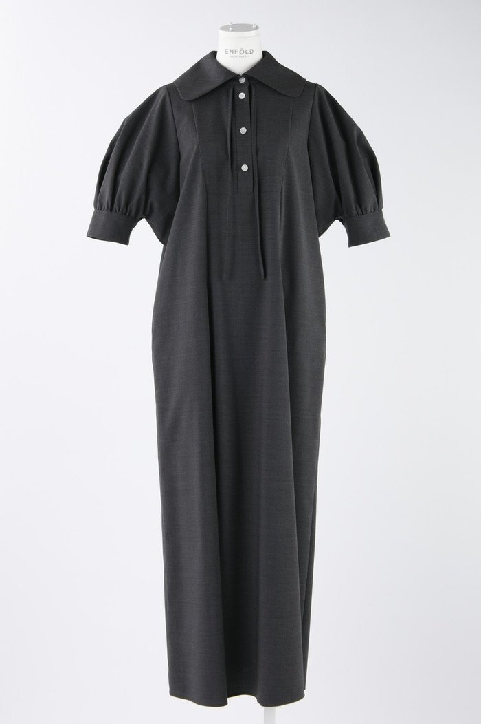 【エンフォルド/ENFOLD】のT/Wトロ スクエアスリーブ DRS/ドレス インテリア・キッズ・メンズ・レディースファッション・服の通販 founy(ファニー) https://founy.com/ ファッション Fashion レディースファッション Fashion for Women ワンピース Dresses フォーマル・パーティードレス・結婚式用ドレス Elegant & Casual Dresses チュニック Tunic Tops & Dresses スクエア Square, Square Shape ストレッチ Stretch, Stretchy Fabric スリーブ Sleeve, Long Sleeve / Short Sleeve チュニック Tunic, Long Top ドレス Dress, One-Piece ロング Long, Long-Length |ID: prp329100003925744 ipo3291000000035794023