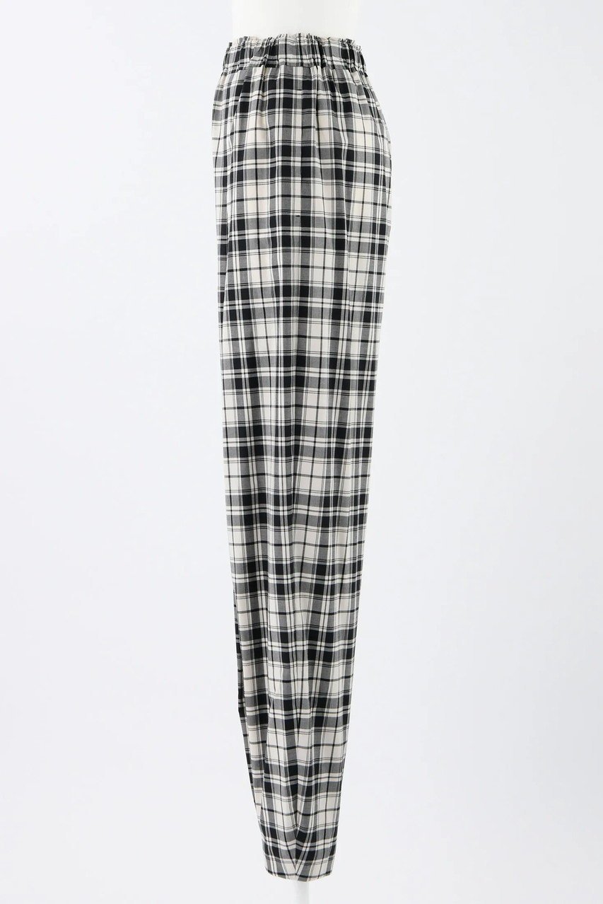 【エンフォルド/ENFOLD】のクラシカルチェック ドレープテーパード TR/トラウザー・パンツ 人気、トレンドファッション・服の通販 founy(ファニー) 　ファッション　Fashion　レディースファッション　Fashion for Women　パンツ　Pants & Trousers　クラシカル　Classical, Vintage-Inspired　チェック　Check, Plaid, Tartan　ドレープ　Drape, Draping Fabric　ベーシック　Basic, Essential　エレガント 上品　Elegant　夏　Summer　other-2|ID: prp329100003925746 ipo3291000000032820678