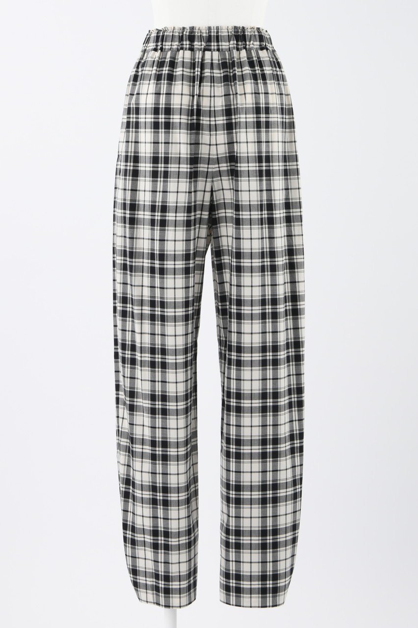 【エンフォルド/ENFOLD】のクラシカルチェック ドレープテーパード TR/トラウザー・パンツ 人気、トレンドファッション・服の通販 founy(ファニー) 　ファッション　Fashion　レディースファッション　Fashion for Women　パンツ　Pants & Trousers　クラシカル　Classical, Vintage-Inspired　チェック　Check, Plaid, Tartan　ドレープ　Drape, Draping Fabric　ベーシック　Basic, Essential　エレガント 上品　Elegant　夏　Summer　other-3|ID: prp329100003925746 ipo3291000000032820679