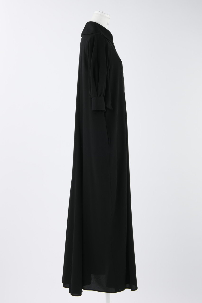 【エンフォルド/ENFOLD】のPEライトジョーゼット スクエアスリーブ DRS/ドレス 人気、トレンドファッション・服の通販 founy(ファニー) 　ファッション　Fashion　レディースファッション　Fashion for Women　ワンピース　Dresses　フォーマル・パーティードレス・結婚式用ドレス　Elegant & Casual Dresses　チュニック　Tunic Tops & Dresses　ジョーゼット　Georgette, Semi-Sheer Fabric　スクエア　Square, Square Shape　ストレッチ　Stretch, Stretchy Fabric　スリーブ　Sleeve, Long Sleeve / Short Sleeve　チュニック　Tunic, Long Top　ドレス　Dress, One-Piece　ドレープ　Drape, Draping Fabric　パウダー　Powder, Soft Tone　ロング　Long, Long-Length　エレガント 上品　Elegant　other-4|ID: prp329100003925751 ipo3291000000032917071