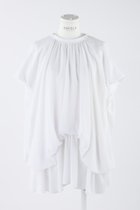 【エンフォルド/ENFOLD】のPEライトジョーゼット wave シャーリング BL/ブラウス ホワイト|ID: prp329100003925752 ipo3291000000036401448