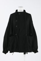 【エンフォルド/ENFOLD】のPEライトジョーゼット 2way ショートブルゾン ブラック|ID: prp329100003925753 ipo3291000000036061864