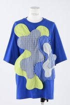 【エンフォルド/ENFOLD】のソフト天竺 デコラWave T/SH Tシャツ ブルー|ID: prp329100003925763 ipo3291000000035735948