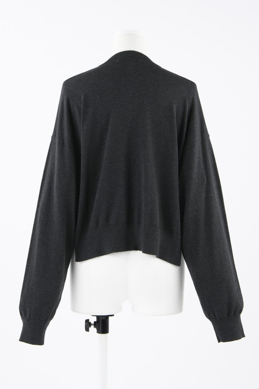 【エンフォルド/ENFOLD】のワイドアーム C/D カーディガン 人気、トレンドファッション・服の通販 founy(ファニー) 　ファッション　Fashion　レディースファッション　Fashion for Women　トップス・カットソー　Cut & Sew Tops　ニット　Knit Tops & Sweaters　カーディガン・羽織り　Layered Style Cardigans　なめらか　Smooth, Silky Texture　カーディガン　Cardigan, Knitwear　シルク　Silk, 100% Silk　シンプル　Simple, Minimal　スリット　Slit, Slit Detail　ワイド　Wide, Wide Fit　定番　Standard, Basic Item　other-3|ID: prp329100003925767 ipo3291000000036098729