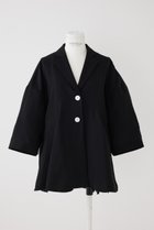 【エンフォルド/ENFOLD】のComfortable Twill BOX JK/ジャケット ブラック|ID: prp329100003925771 ipo3291000000035655045