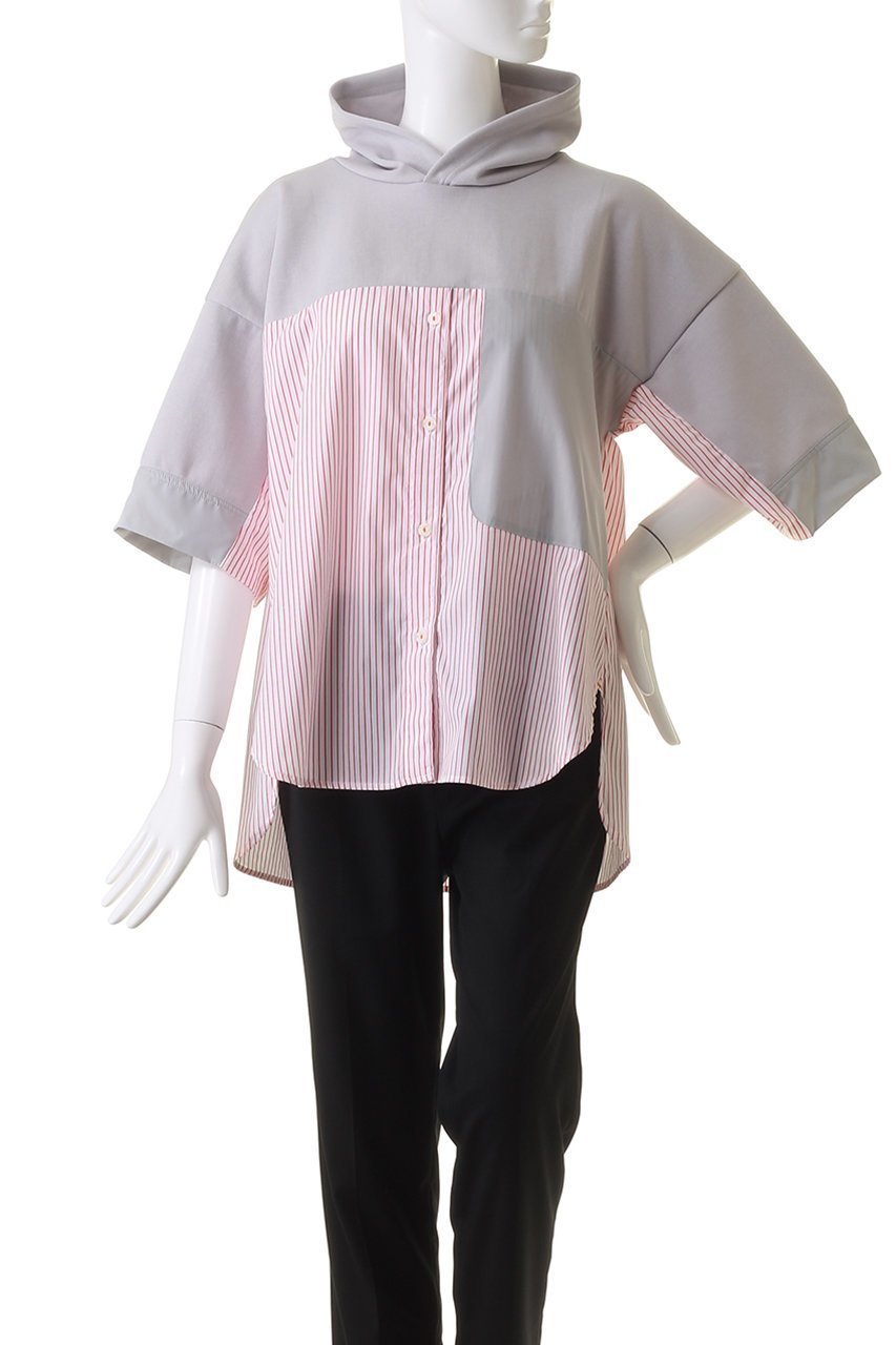 【ナゴンスタンス/nagonstans】のライトダンボール フードSH P.O/プルオーバー 人気、トレンドファッション・服の通販 founy(ファニー) ファッション Fashion レディースファッション Fashion for Women トップス・カットソー Cut & Sew Tops シャツ・ブラウス・オフィスカジュアル Elegant Blouses & Button-Ups ロングTシャツ・Tシャツ Longline T-Shirts & Tees カジュアルプルオーバー・ニットトップス Pullovers & Knit Tops / Casual Pullovers カットソー・ベーシックTシャツ Cut-and-Sewn Tops / Stretch Tees & Basics おすすめ Recommended / Our Picks コンパクト Compact, Small Size ショート Short, Short Length スリーブ Sleeve, Long Sleeve / Short Sleeve ドッキング Docking, Mixed Material パーカー Hoodie, Parka other-2|ID: prp329100003925778 ipo3291000000032941145