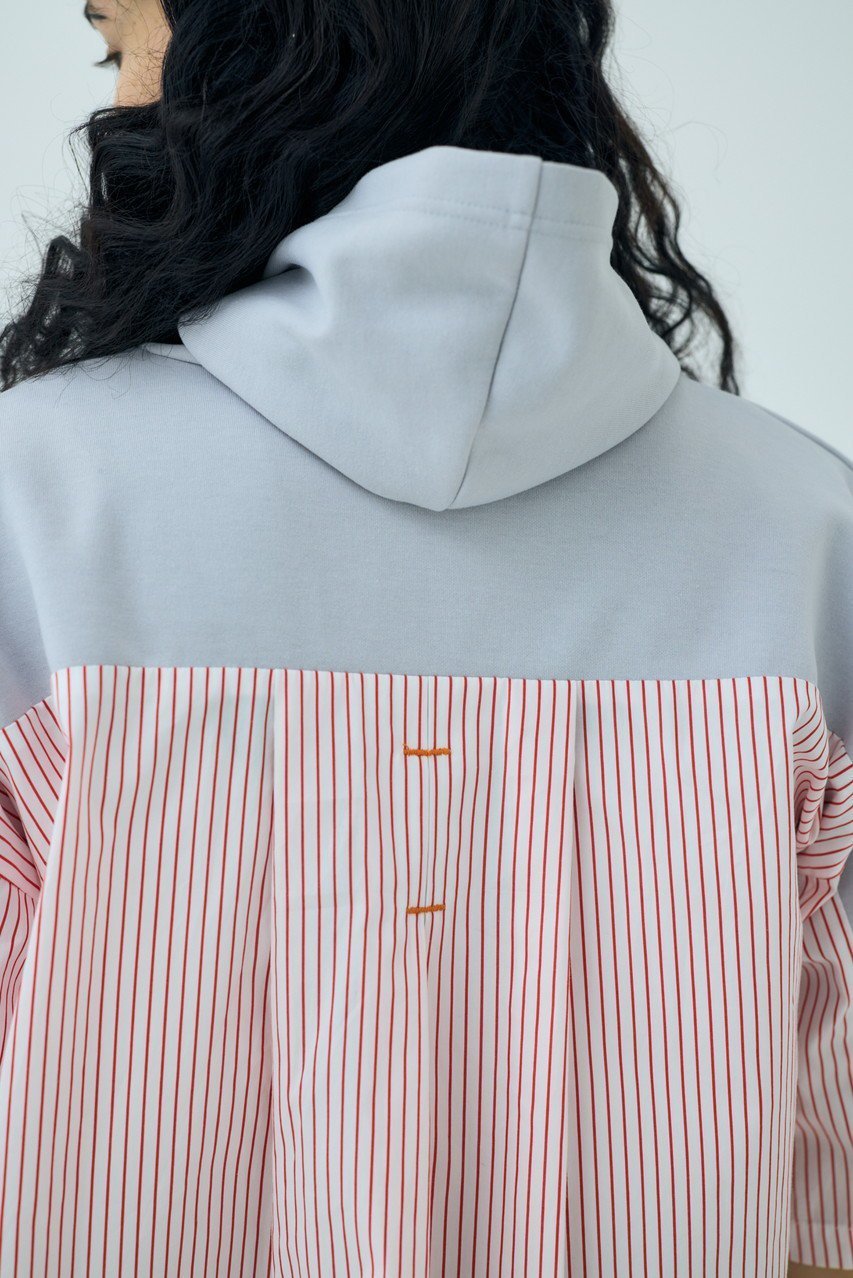 【ナゴンスタンス/nagonstans】のライトダンボール フードSH P.O/プルオーバー 人気、トレンドファッション・服の通販 founy(ファニー) ファッション Fashion レディースファッション Fashion for Women トップス・カットソー Cut & Sew Tops シャツ・ブラウス・オフィスカジュアル Elegant Blouses & Button-Ups ロングTシャツ・Tシャツ Longline T-Shirts & Tees カジュアルプルオーバー・ニットトップス Pullovers & Knit Tops / Casual Pullovers カットソー・ベーシックTシャツ Cut-and-Sewn Tops / Stretch Tees & Basics おすすめ Recommended / Our Picks コンパクト Compact, Small Size ショート Short, Short Length スリーブ Sleeve, Long Sleeve / Short Sleeve ドッキング Docking, Mixed Material パーカー Hoodie, Parka other-7|ID: prp329100003925778 ipo3291000000032941191