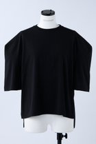 【ナゴンスタンス/nagonstans】のサイロ天竺 Square Sleeve T/SH Tシャツ Black|ID:prp329100003925779