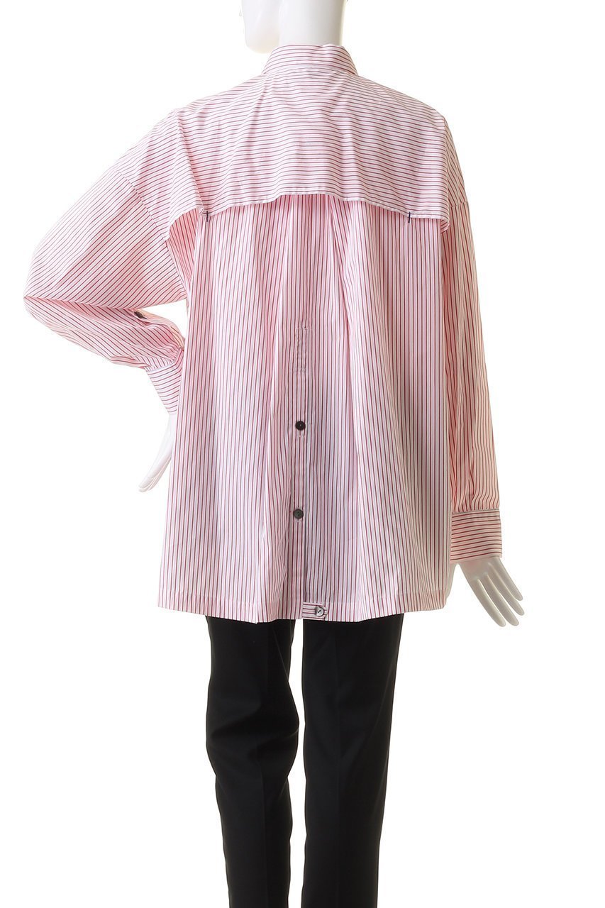 【ナゴンスタンス/nagonstans】のPinstripe Multi PKT SH/シャツ 人気、トレンドファッション・服の通販 founy(ファニー) 　ファッション　Fashion　レディースファッション　WOMEN　トップス・カットソー　Tops/Tshirt　シャツ/ブラウス　Shirts/Blouses　ショート　Short　スリーブ　Sleeve　ベスト　Vest　other-4|ID: prp329100003925784 ipo3291000000031461592