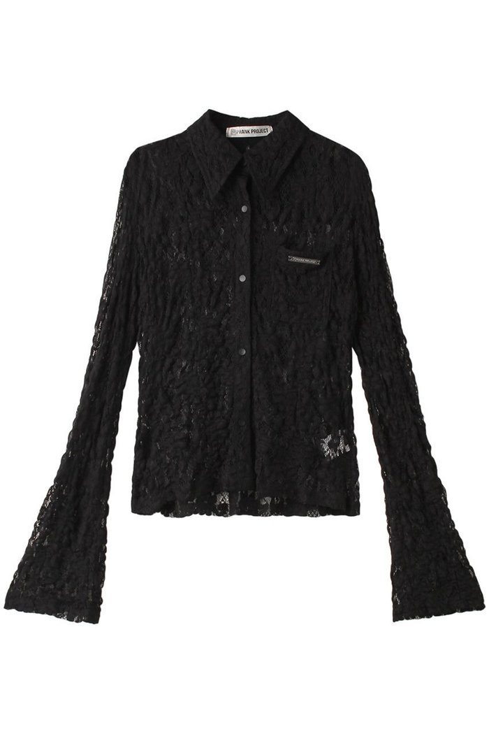 【プランク プロジェクト/PRANK PROJECT】のレースシャツ / Lace Shirt インテリア・キッズ・メンズ・レディースファッション・服の通販 founy(ファニー) https://founy.com/ ファッション Fashion レディースファッション Fashion for Women トップス・カットソー Cut & Sew Tops シャツ・ブラウス・オフィスカジュアル Elegant Blouses & Button-Ups サマー Summer, Summer Style シアー Sheer, See-Through スリーブ Sleeve, Long Sleeve / Short Sleeve フィット Fit, Slim Fit フラワー Flower, Floral レース Lace, Lace Fabric ロング Long, Long-Length |ID: prp329100003925793 ipo3291000000032910976