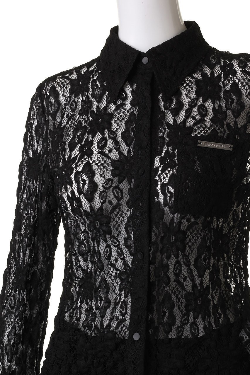 【プランク プロジェクト/PRANK PROJECT】のレースシャツ / Lace Shirt 人気、トレンドファッション・服の通販 founy(ファニー) 　ファッション　Fashion　レディースファッション　Fashion for Women　トップス・カットソー　Cut & Sew Tops　シャツ・ブラウス・オフィスカジュアル　Elegant Blouses & Button-Ups　サマー　Summer, Summer Style　シアー　Sheer, See-Through　スリーブ　Sleeve, Long Sleeve / Short Sleeve　フィット　Fit, Slim Fit　フラワー　Flower, Floral　レース　Lace, Lace Fabric　ロング　Long, Long-Length　other-5|ID: prp329100003925793 ipo3291000000032910992