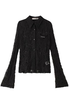 【プランク プロジェクト/PRANK PROJECT】のレースシャツ / Lace Shirt 人気、トレンドファッション・服の通販 founy(ファニー) ファッション Fashion レディースファッション Fashion for Women トップス・カットソー Cut & Sew Tops シャツ・ブラウス・オフィスカジュアル Elegant Blouses & Button-Ups サマー Summer, Summer Style シアー Sheer, See-Through スリーブ Sleeve, Long Sleeve / Short Sleeve フィット Fit, Slim Fit フラワー Flower, Floral レース Lace, Lace Fabric ロング Long, Long-Length |ID:prp329100003925793