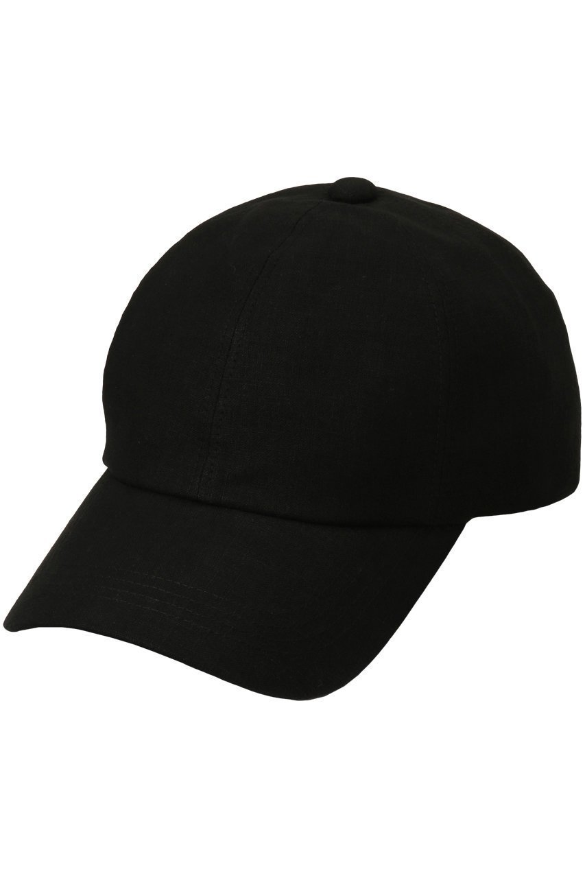 【リムアーク/RIM.ARK】のLinen cap/キャップ インテリア・キッズ・メンズ・レディースファッション・服の通販 founy(ファニー) 　ファッション　Fashion　レディースファッション　Fashion for Women　キャップ&ハット　Hats & Caps　キャップ　Cap, Baseball Cap　リネン　Linen, Linen Fabric　帽子　Hat, Headwear　ブラック|ID: prp329100003925799 ipo3291000000032816812
