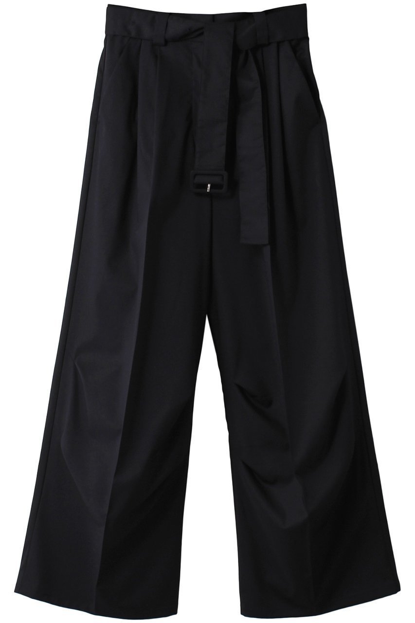 【リムアーク/RIM.ARK】のBelt set tuck PT/パンツ インテリア・キッズ・メンズ・レディースファッション・服の通販 founy(ファウニー) 　ファッション　Fashion　レディースファッション　Fashion for Women　パンツ　Pants & Trousers　シンプル　Simple, Minimal　ツイル　Twist, Twisted Detail　バランス　Balance, Style Balance　ループ　Loop, Loop Knit　ネイビー|ID: prp329100003925803 ipo3291000000036907649
