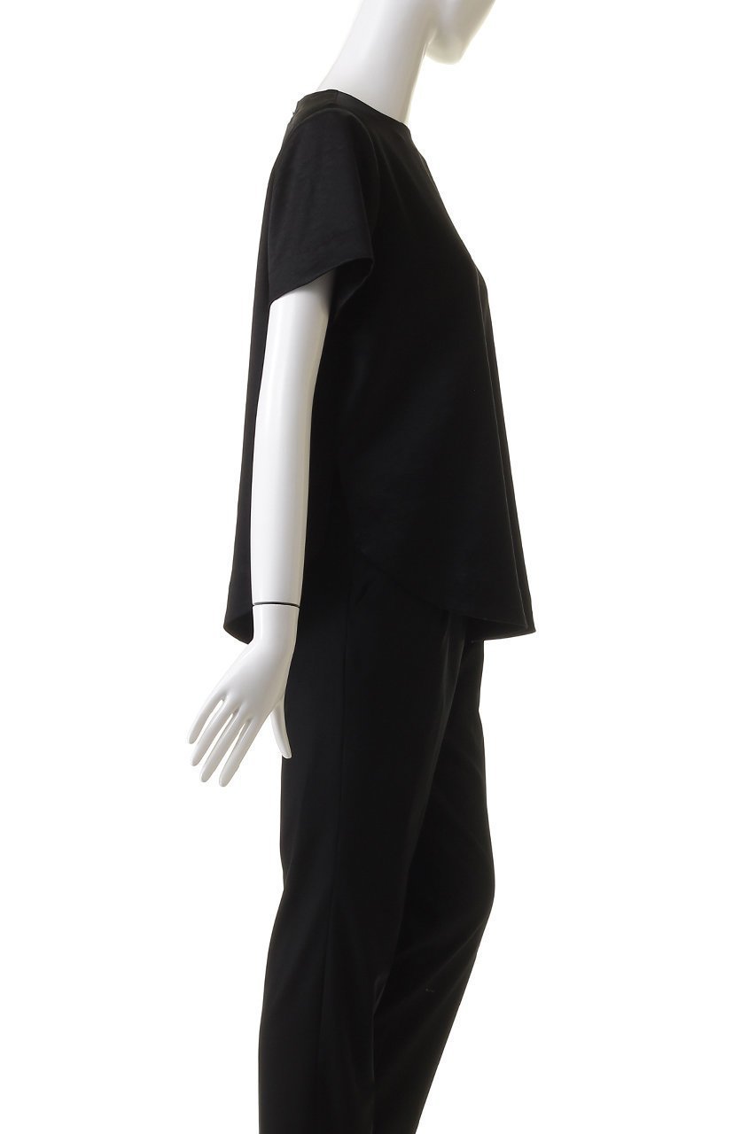 【リムアーク/RIM.ARK】のLoose satin padded tops/トップス 人気、トレンドファッション・服の通販 founy(ファニー) 　ファッション　Fashion　レディースファッション　Fashion for Women　トップス・カットソー　Cut & Sew Tops　シャツ・ブラウス・オフィスカジュアル　Elegant Blouses & Button-Ups　おすすめ　Recommended / Our Picks　エレガント 上品　Elegant　オケージョン　Occasion Wear　サテン　Satin, Glossy Fabric　ショート　Short, Short Length　シンプル　Simple, Minimal　スリット　Slit, Slit Detail　スリーブ　Sleeve, Long Sleeve / Short Sleeve　セットアップ　Set-Up, Coordinated Outfit　other-3|ID: prp329100003925808 ipo3291000000036059567