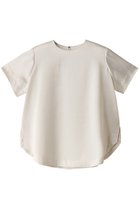 【リムアーク/RIM.ARK】のLoose satin padded tops/トップス 人気、トレンドファッション・服の通販 founy(ファニー) ファッション Fashion レディースファッション Fashion for Women トップス・カットソー Cut & Sew Tops シャツ・ブラウス・オフィスカジュアル Elegant Blouses & Button-Ups おすすめ Recommended / Our Picks エレガント 上品 Elegant オケージョン Occasion Wear サテン Satin, Glossy Fabric ショート Short, Short Length シンプル Simple, Minimal スリット Slit, Slit Detail スリーブ Sleeve, Long Sleeve / Short Sleeve セットアップ Set-Up, Coordinated Outfit thumbnail ライトベージュ|ID: prp329100003925808 ipo3291000000036841526
