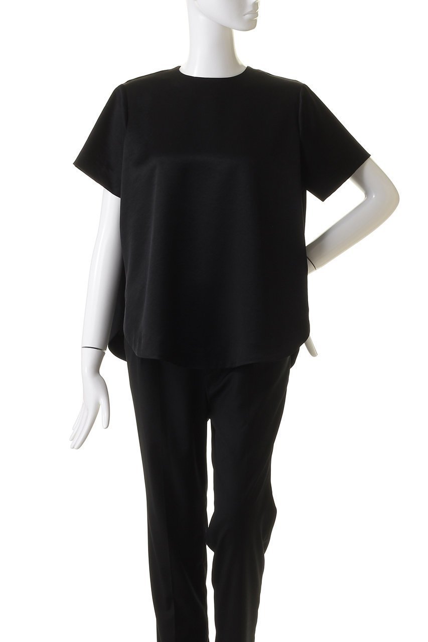 【リムアーク/RIM.ARK】のLoose satin padded tops/トップス 人気、トレンドファッション・服の通販 founy(ファニー) ファッション Fashion レディースファッション Fashion for Women トップス・カットソー Cut & Sew Tops シャツ・ブラウス・オフィスカジュアル Elegant Blouses & Button-Ups おすすめ Recommended / Our Picks エレガント 上品 Elegant オケージョン Occasion Wear サテン Satin, Glossy Fabric ショート Short, Short Length シンプル Simple, Minimal スリット Slit, Slit Detail スリーブ Sleeve, Long Sleeve / Short Sleeve セットアップ Set-Up, Coordinated Outfit other-2|ID: prp329100003925808 ipo3291000000036880328